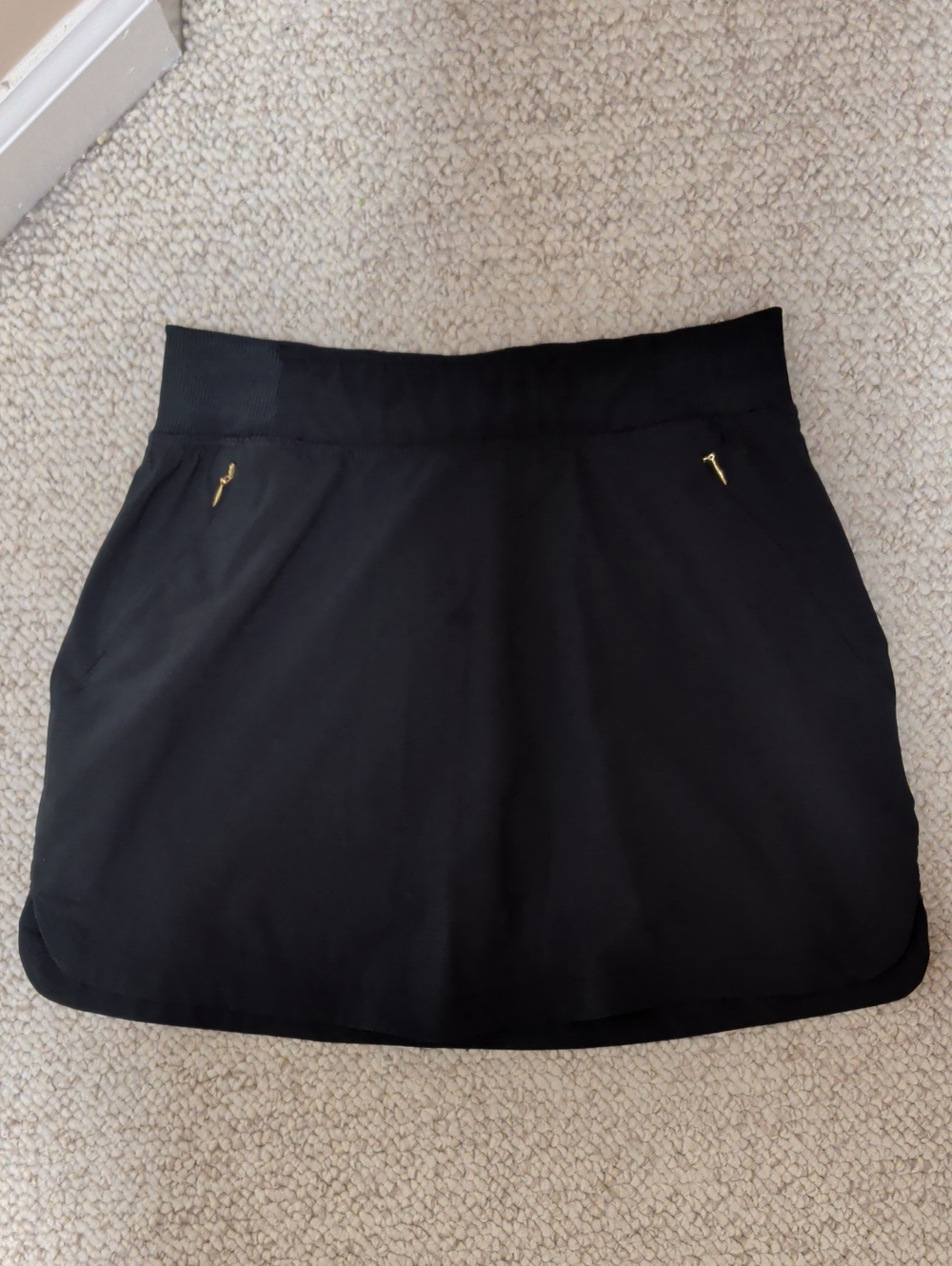 Lilly Pulitzer Onyx Run Around Skort UPF50+ Luxletic